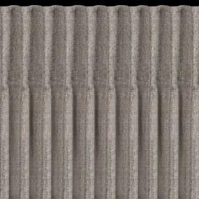 ZATEMŇOVACÍ ZÁVES (100%) NA PÁSKE ZOEY 140X270 CM TMAVOBÉŽOVÁ