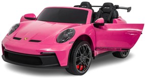 Detské elektrické autíčko Porsche 911 GT3 STRONG MP4 ružové