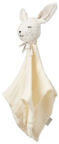 Cam Cam ApS Mušelínový maznáčik Bunny Antique White