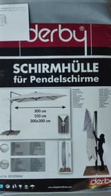 Derby Ochranný obal pre výkyvné slnečníky až do 300, 350 cm a 300 x 300 cm