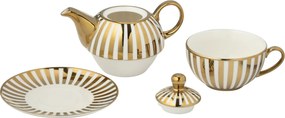 Tea for One s Luskáčikmi Chris Nutc v darčekovej krabičke - 16*14*13 cm / 420 ml