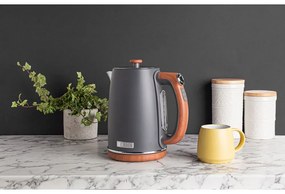 Tmavosivá rýchlovarná kanvica 1,7 l Dorchester – Haden