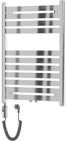 Mexen Uran, elektrické vykurovacie teleso 800x600 mm + vykurovacia tyč 300 W, chrómová, W105-0800-600-2300-01