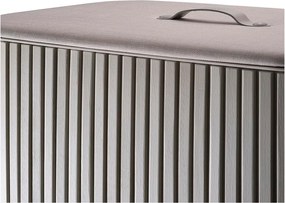 Béžový bambusový kôš na bielizeň 3x30 l Tota Trio Luxe – Joseph Joseph