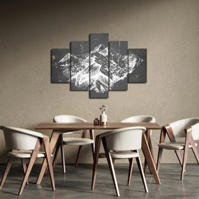 Obraz - Ilustrácie hôr (150x105 cm)