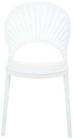 Set 4 ks jedálenských stoličiek Ostza (biela). Vlastná spoľahlivá doprava až k Vám domov. 1081823