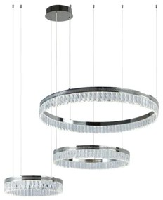 LED Stmievateľný krištáľový luster na lanku THALIA LED/120W/230V 3000-6000K + DO