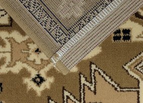 Koberce Breno Kusový koberec SOLID 61/OEO, hnedá, viacfarebná,133 x 200 cm
