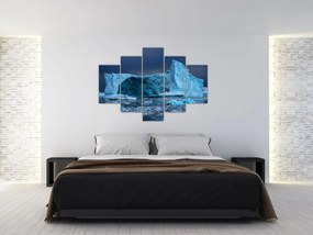Obraz - Ľadová jaskyňa (150x105 cm)