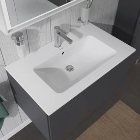 DURAVIT ME by Starck umývadlo do nábytku s otvorom, s prepadom, 830 x 490 mm, biela matná, 2336833200