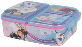 Multibox na desiatu Ľadové kráľovstvo - Frozen s 3 priehradkami