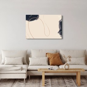 Obraz - Béžová abstrakcia (90x60 cm)