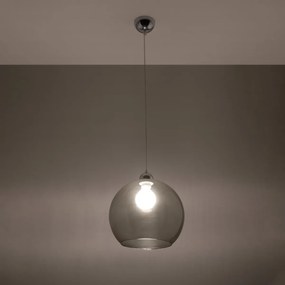 Sollux Lighting Závesné svietidlo BALL grafit