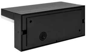 LED vonkajšie nástenné svietidlo LED/9W/230V 4000K IP44 čierne