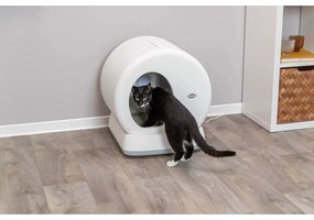 Biely samočistiaci mačací záchod 55,5x53 cm Trixie – Plaček Pet Products