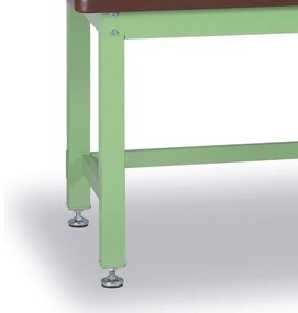 Prídavné police na náradie pre pracovné stoly do dielne GL, 2 police, nosnosť 40 kg, 1800 x 300 x 450 mm