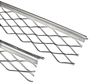 Profil murársky na mokrú omietku oceľový 2,5m