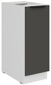 Kuchynská skrinka Aria-Gr/Wh Anti Fingerprint 30d Cargo Bb