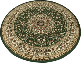 TA Koberec F740A ZELENÝ ATLAS PP KOLESO Rozmer: 140x140 cm