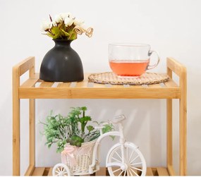 AKCIA Sivý bambusový kôš na bielizeň SOBIKON II. akosť