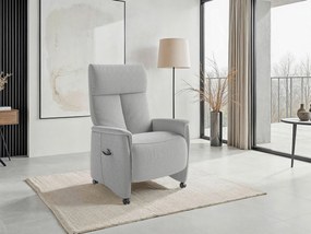 XXXLutz RELAXAČNÉ KRESLO, textil, strieborná Sit & More - Online Only obývacie izby - 000144032447