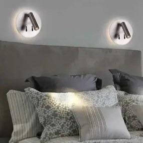 LED nástenné svietidlo Faro chróm