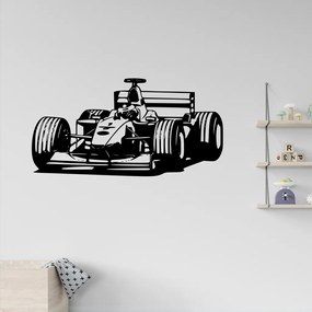 Veselá Stena Samolepka na stenu na stenu Formula Farba: černá, Veľkosť: 80 x 50 cm