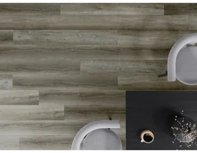 Mexen Aspen, vinylová podlaha 1240x182 mm SPC 6,5 mm, IXPE 1,5 mm, 4-stranná V-drážka, dub, F1012-1240-182-505-4V1-01