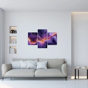 Obraz - Fialová hmlovina (90x60 cm)