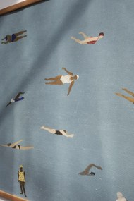 Fine Little Day Plagát Swimmers 70 × 50 cm