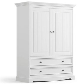 PROXIMA.store - Drevený bielizník - BELLUNO ELEGANTE FARBA: biela