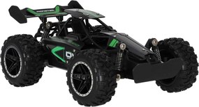 KIK RC kaskadérske auto KIK, diaľkovo ovládané, 18 km/h, 2,4 GHz, čierno-zelené