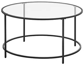 Okrúhly stolík 84 cm VASAGLE LGT021B01