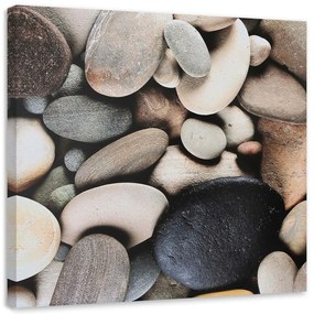 Gario Obraz na plátne Sivé kamene v detailnom zábere Rozmery: 30 x 30 cm
