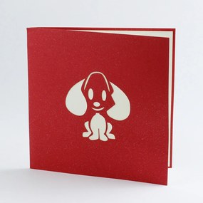 3D prianie Psík a šteniatka