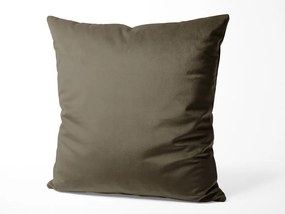 Biante Zamatová obliečka na vankúš SV-031 Hnedá khaki 30 x 50 cm