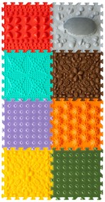 OrtoNature Masážne ortopedické podložky súprava 8 ks - Cesta ježka