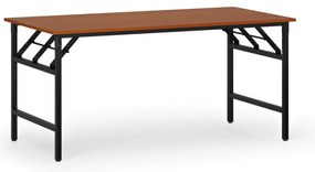 Konferenčný stôl FAST READY, 160x80 cm, čierna podnož, čerešňa
