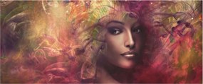 Obraz - Fantasy žena (120x50 cm)
