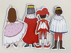MARIONETINO – Kašpárek a princezná – bábky 4 ks