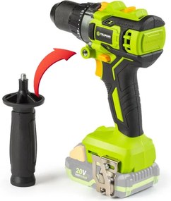 Fieldmann - Akumulátorová príklepová vŕtačka 20V