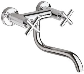 Reitano Rubinetteria Reitano Rubinetteria, AXIA nástenná batéria, chrómová, 506S