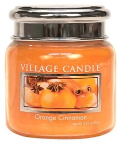 VILLAGE CANDLE Sviečka Village Candle - Orange Cinnamon 92 g