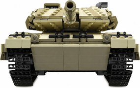LEAN Toys Stavebnicové kocky – vojenský tank Leopard s diaľkovým ovládaním RC, 1100 dielov