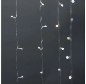 Nedis WIFILXC02W200 - LED vianočný záves 200 LED, 11 režimov, 6 m, IP65, Wi-Fi Tuya