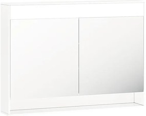 Kúpeľňová závesná skrinka RAVAK Step zrkadlová 1000 x 740 x 150 mm X000001421