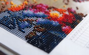 HUR DIAMANTOVÁ VYŠÍVACÍ MOZAIKA DIAMANTOVÁ MALBA 5D 50X100CM