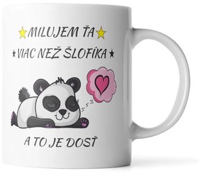 Sablio Hrnek Miluji tě víc než šlofíky - 890 ml - XXL