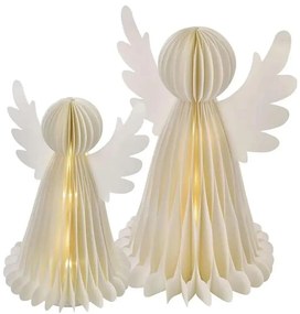LED Vianočná dekorácia 20xLED/6xAA anjeli