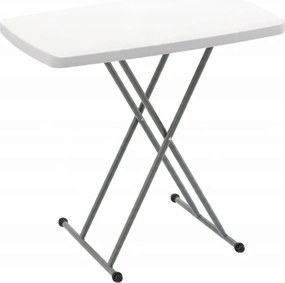 SKLADACÍ TURISTICKÝ/STRAVOVACÍ STÔL 76,5 x 49,5 x 36-71,5 CM NASTAVITEĽNÝ *9613
